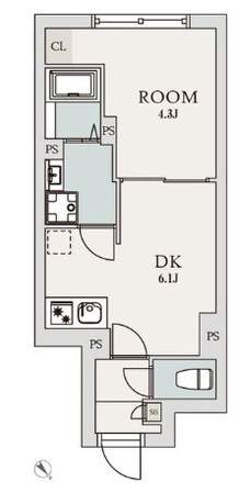 エルファーロ善福寺の物件間取画像